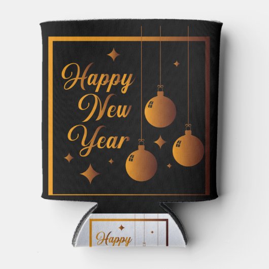 新年 缶クーラー (正面)