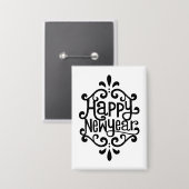 新年 缶バッジ (正面/裏面)