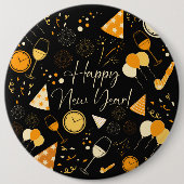 新年 缶バッジ (正面)