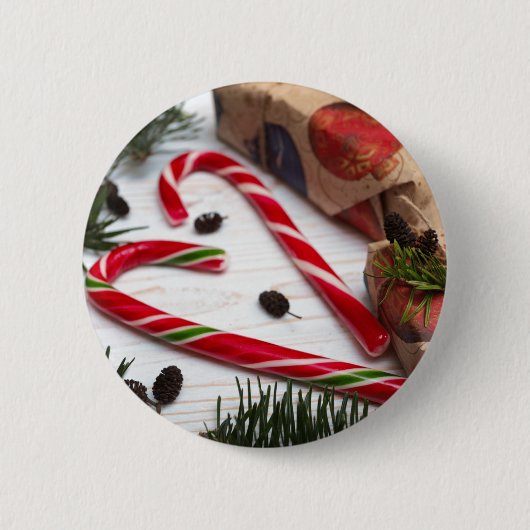 新年 缶バッジ (正面)