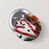 新年 缶バッジ (正面&裏面)