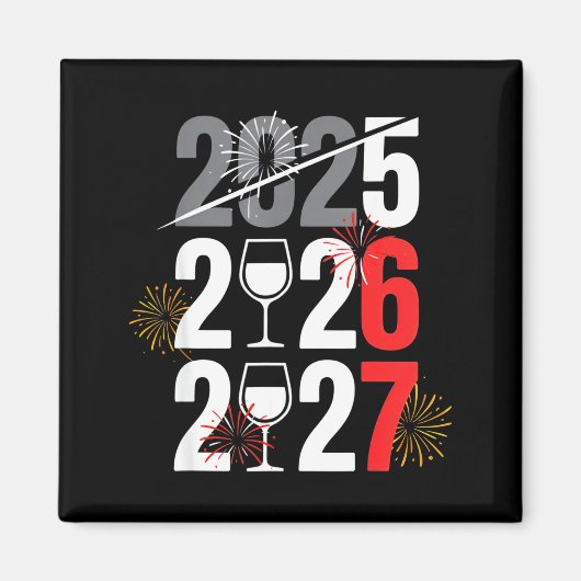 新年 2026 67 ミーム シックス セブン Z世代 アルファスラング マグネット (正面)