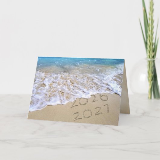 新年 2027 海洋ビーチ シーズンカード (正面)