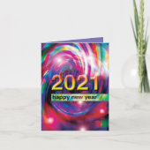 新年(Fireworks) シーズンカード (正面)