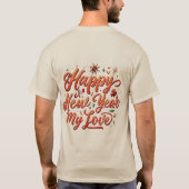 新年 Tシャツ (裏面)