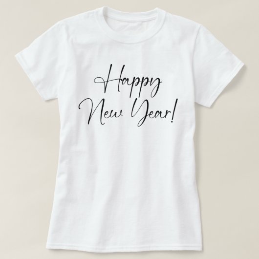 新年 Tシャツ (デザイン正面)