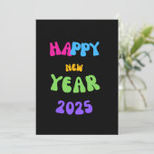 新年EVE GREETINGS 2025カーカラフルド シーズンカード (スタンド正面)