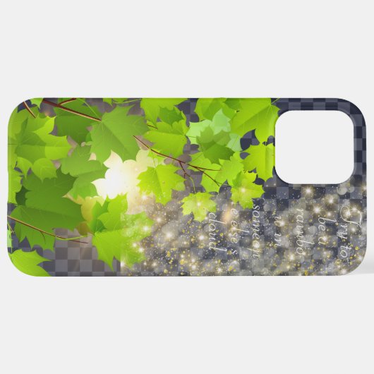 新年iPhone 12 Pro最大 iPhoneケース (裏面横)