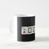 新年mahjongg コーヒーマグカップ (正面左)