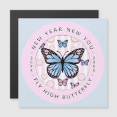新年New You Fly Hi Butterfly – 磁気カード (正面/裏面)