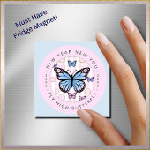 新年New You Fly Hi Butterfly – 磁気カード