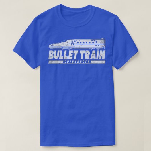 新幹線おみやげ高速鉄道J Tシャツ (デザイン正面)
