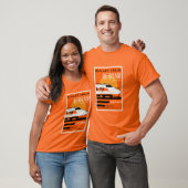 新幹線で日本を旅行 Tシャツ (ユニセックス)