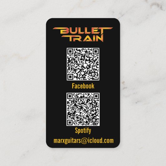 新幹線の名刺 名刺 (裏面)