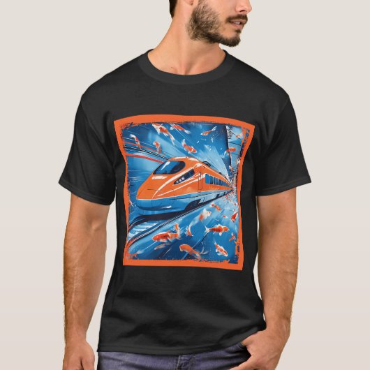 新幹線ストリームライン Tシャツ (正面)