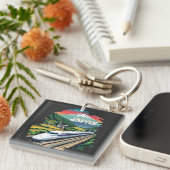 新幹線日本のと山富士 キーホルダー (正面右)