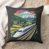 新幹線日本のと山富士 クッション (ブランケット)