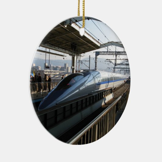 新幹線500系新線新幹線 セラミックオーナメント (右)