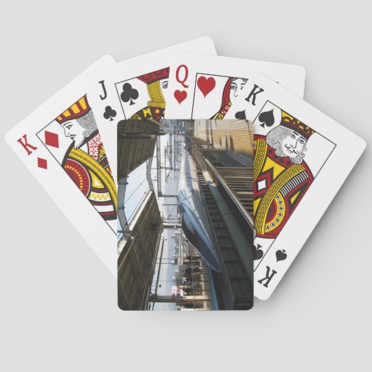 新幹線500系新線新幹線 トランプ (裏面)