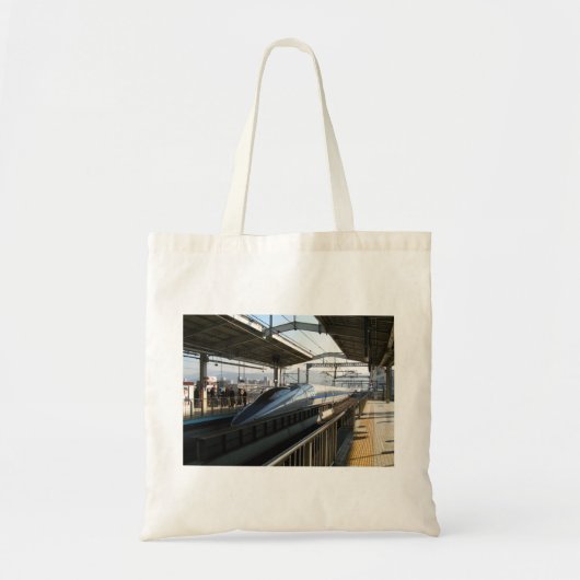 新幹線500系電車新幹線新幹線 トートバッグ (正面)