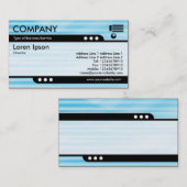 新幹線 – コルゲートブルー 名刺 (正面/裏面)