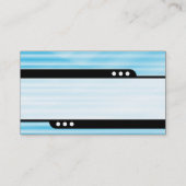 新幹線 – コルゲートブルー 名刺 (裏面)