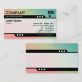 新幹線 – ソフトグラデーション名刺 名刺 (正面/裏面)