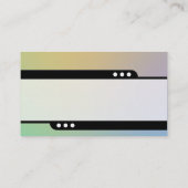 新幹線 – ソフトグラデーション名刺 名刺 (裏面)