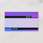 新幹線 – ソフトグラデーション名刺 名刺 (裏面)