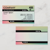 新幹線 – ソフトグラデーション名刺 名刺 (正面/裏面)