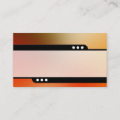 新幹線 – ソフトグラデーション名刺 名刺 (裏面)