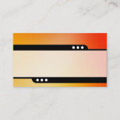 新幹線 – ソフトグラデーション名刺 名刺 (裏面)