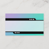 新幹線 – ソフトグラデーション名刺 名刺 (裏面)