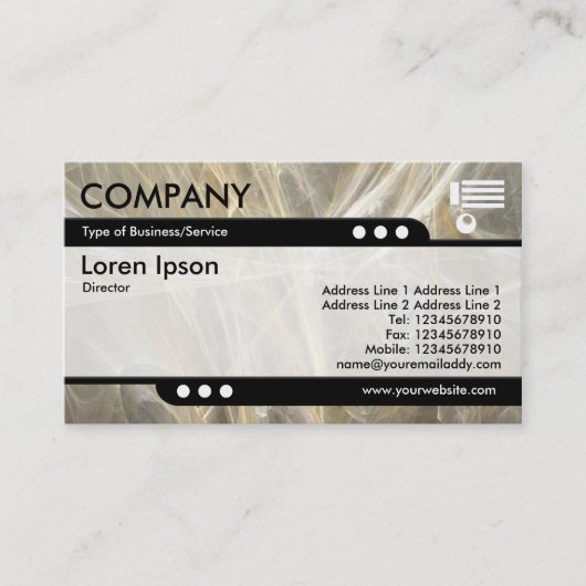 新幹線 – フラクタルフレーム 名刺 (正面)