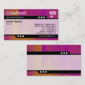 新幹線 – マゼンタとオレンジテックス 名刺 (正面/裏面)