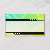 新幹線 – 抽象芸術01 名刺 (裏面)