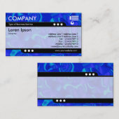 新幹線 – 青いファセット 名刺 (正面/裏面)