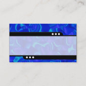 新幹線 – 青いファセット 名刺 (裏面)