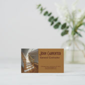 新建設の家の階段 名刺 (スタンド正面)