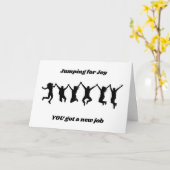 「新得しい仕事」をお楽しみください カード (黄色い花)