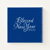 新感動的年に生まれ輝く ノートブック (裏面)