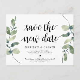 新救日グリー結婚ナリーの延期 ポストカード