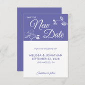 新救期の延滞結婚フローラ紫 (正面/裏面)