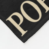 新教皇レオ14世カトリック教会の信仰を祝福する フリースブランケット (角)