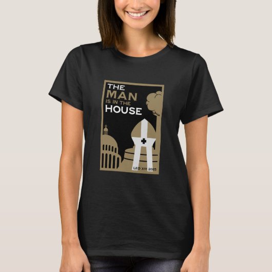 新教皇 2025 Tシャツ (正面)