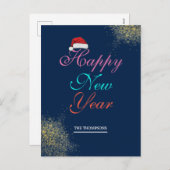 新数々の年きらめくの幸せ シーズンポストカード (正面/裏面)