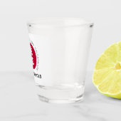 新日本の年日本正月国旗 ショットグラス (右)