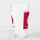 新日本の年日本正月国旗 タンブラーグラス (左)