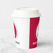 新日本の年日本正月国旗 紙コップ (左)