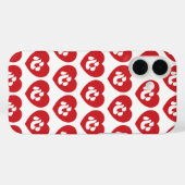 新日本の漢字心ハート心 Case-Mate iPhoneケース (裏面 (横))